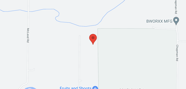 map of 9940 PELLY ROAD